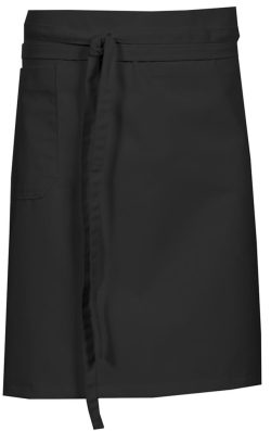 Forstykke i sort m/lomme, Nybo