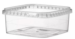 Plastbøtte firkantet fryseegnet 1500 ml u/låg