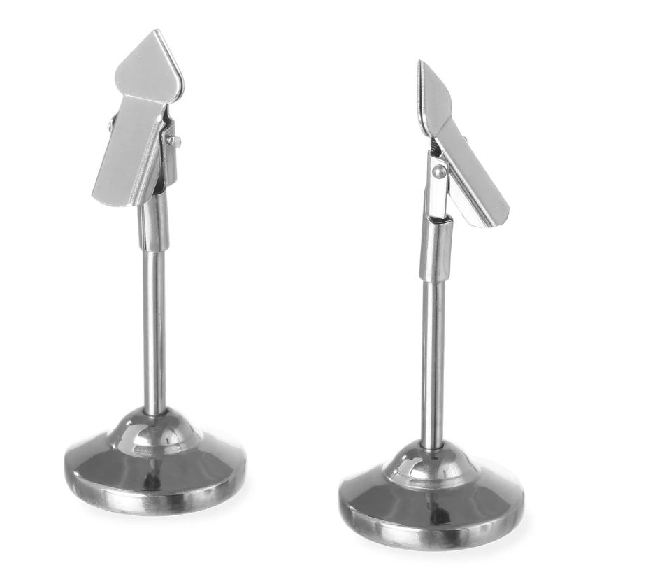 Menu holder klips sæt á 2 stk, Hendi Menu holder klips sæt á 2 stk, Hendi