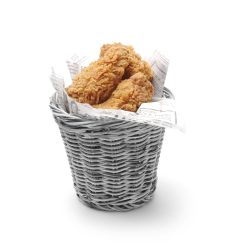 Snackkurv i grå eller sort Ø13x(h)11 cm, Hendi Snackkurv i grå eller sort Ø13x(h)11 cm, Hendi