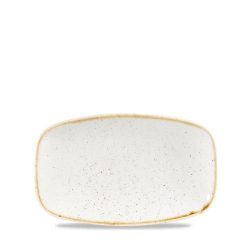 Stonecast Barley White Oblong 20cm, Churchill