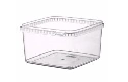 Plastbøtte firkantet fryseegnet 3000 ml u/låg Plastbøtte firkantet fryseegnet 3000 ml u/låg